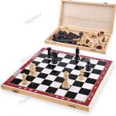 Xadrez Portable Wood Wooden International cod 0019